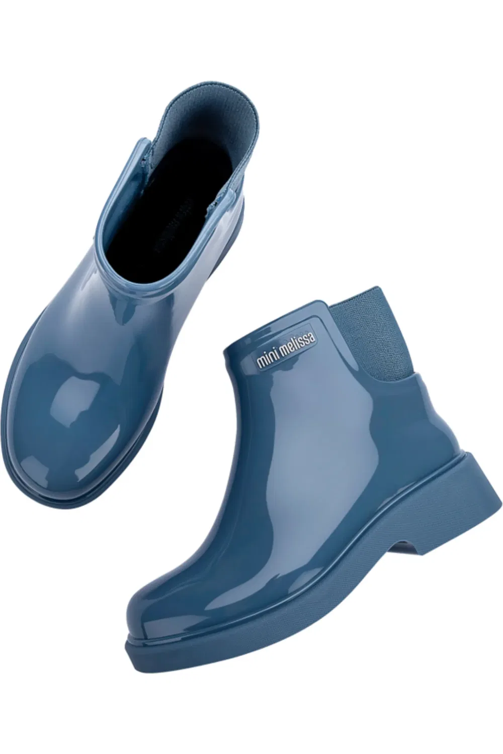 Детские ботинки челси водонепроницаемые Mini Melissa, синий — фото 3