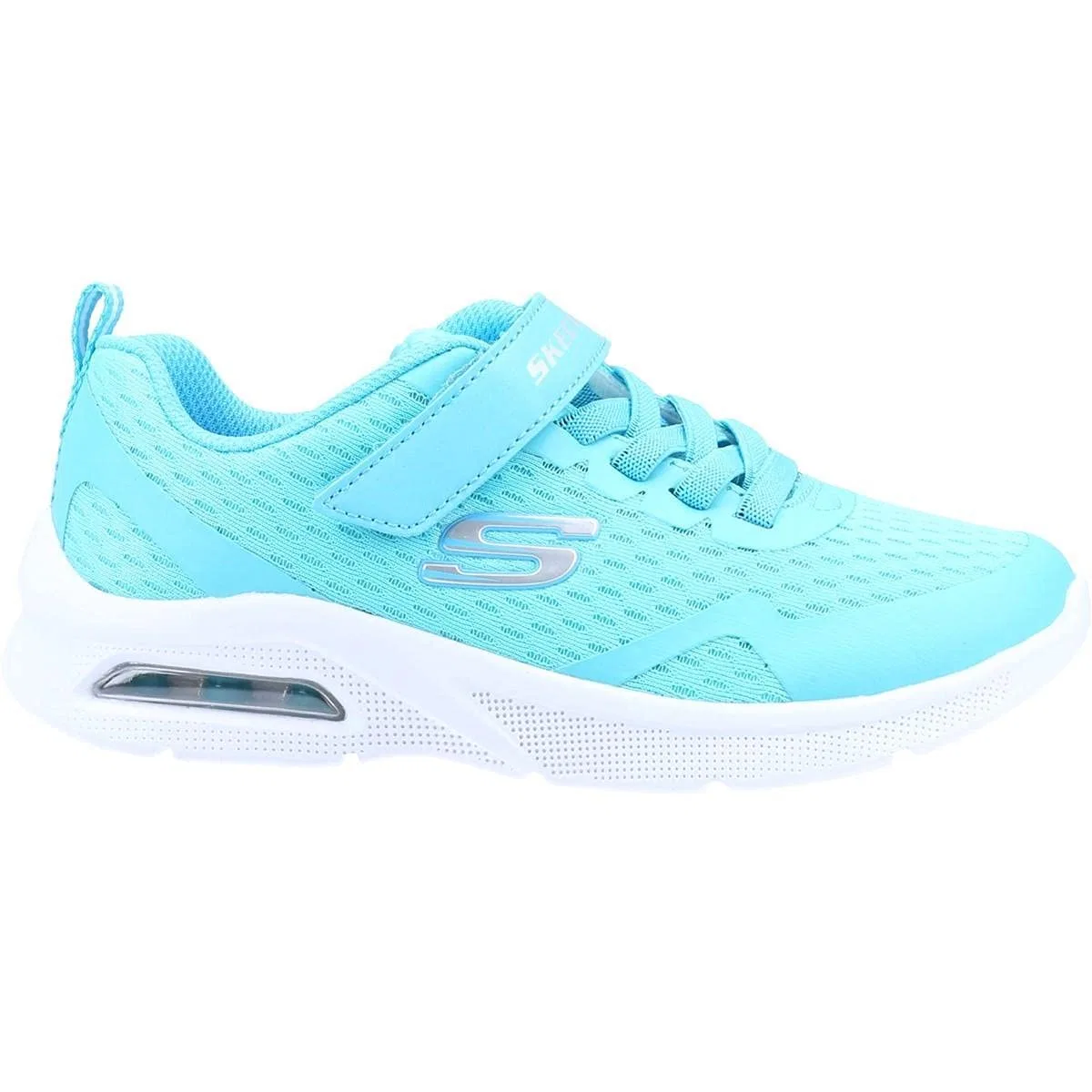 Детские кроссовки для девочек с принтом Microspec Max Skechers, Navy Pink — фото 4