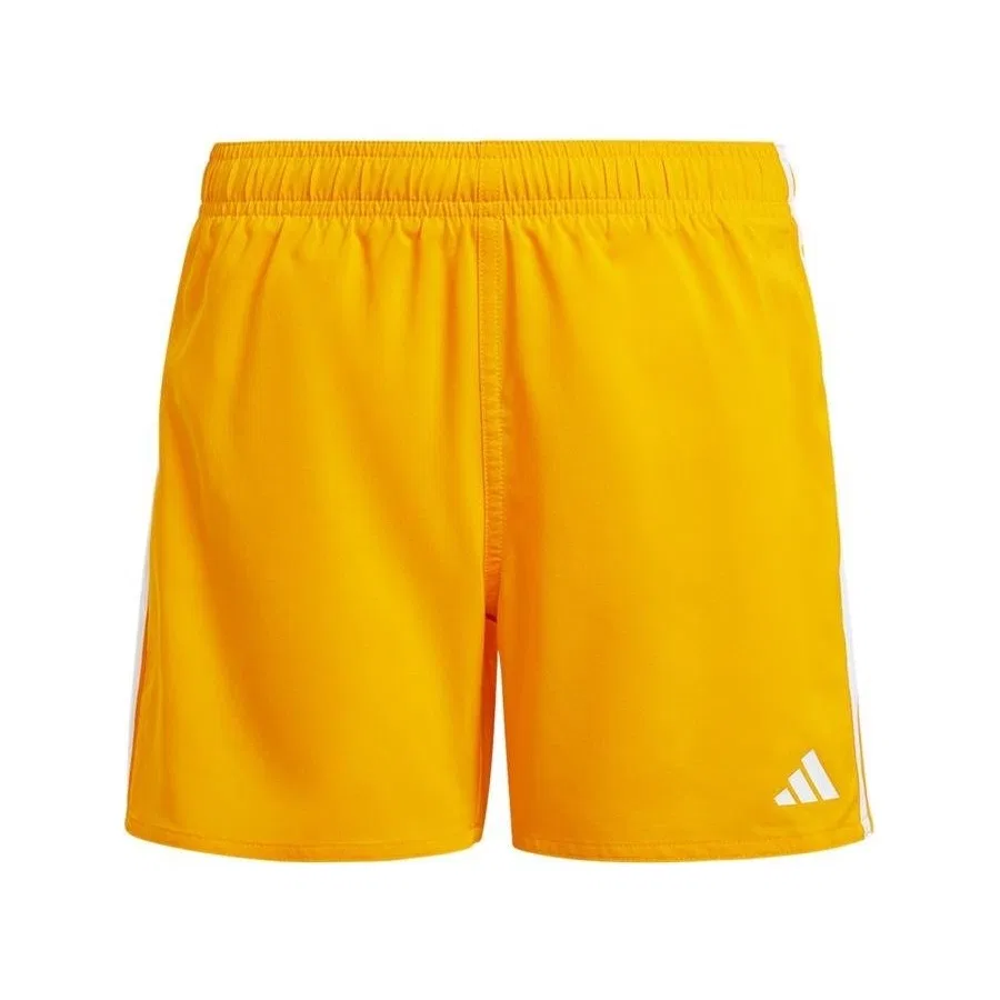 Детские шорты для плавания с 3 полосками adidas, Оранжевый