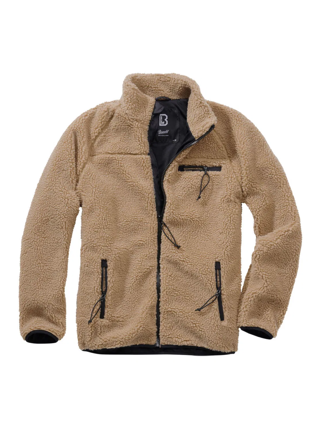 Мужская куртка из флиса Brandit Teddyfleece, Beige