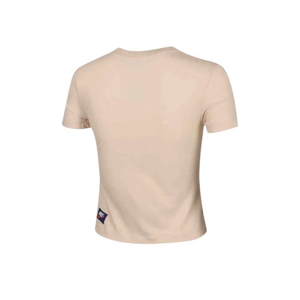 Женская футболка Air Jordan Flight T-Shirt Asia Sizing 'Pearl White' Jordan, Pearl White — фото 2