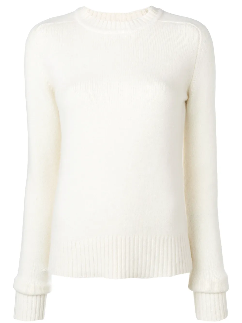 

Свитер с круглым вырезом под горло extreme cashmere, белый