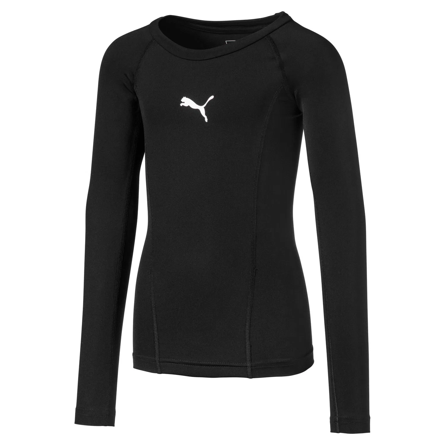 Детское компрессионное лонгслив Puma Baselayer, Черный