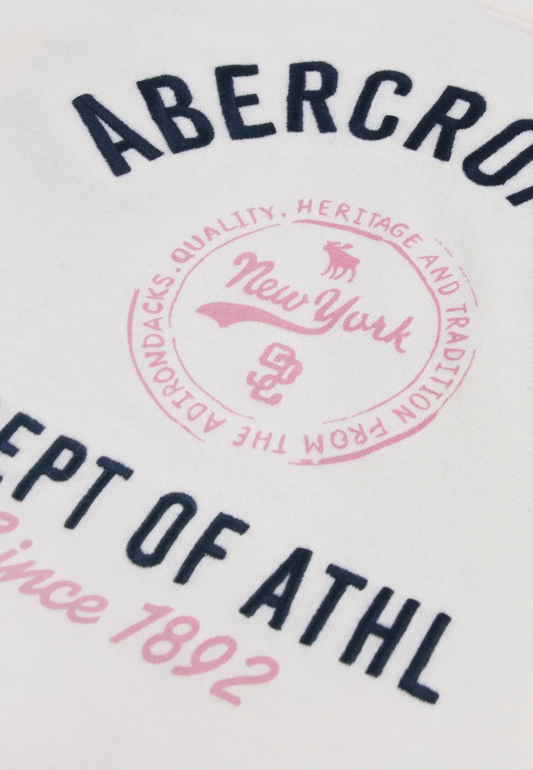 Классическая футболка с принтом Abercrombie & Fitch, Jet Stream — фото 3