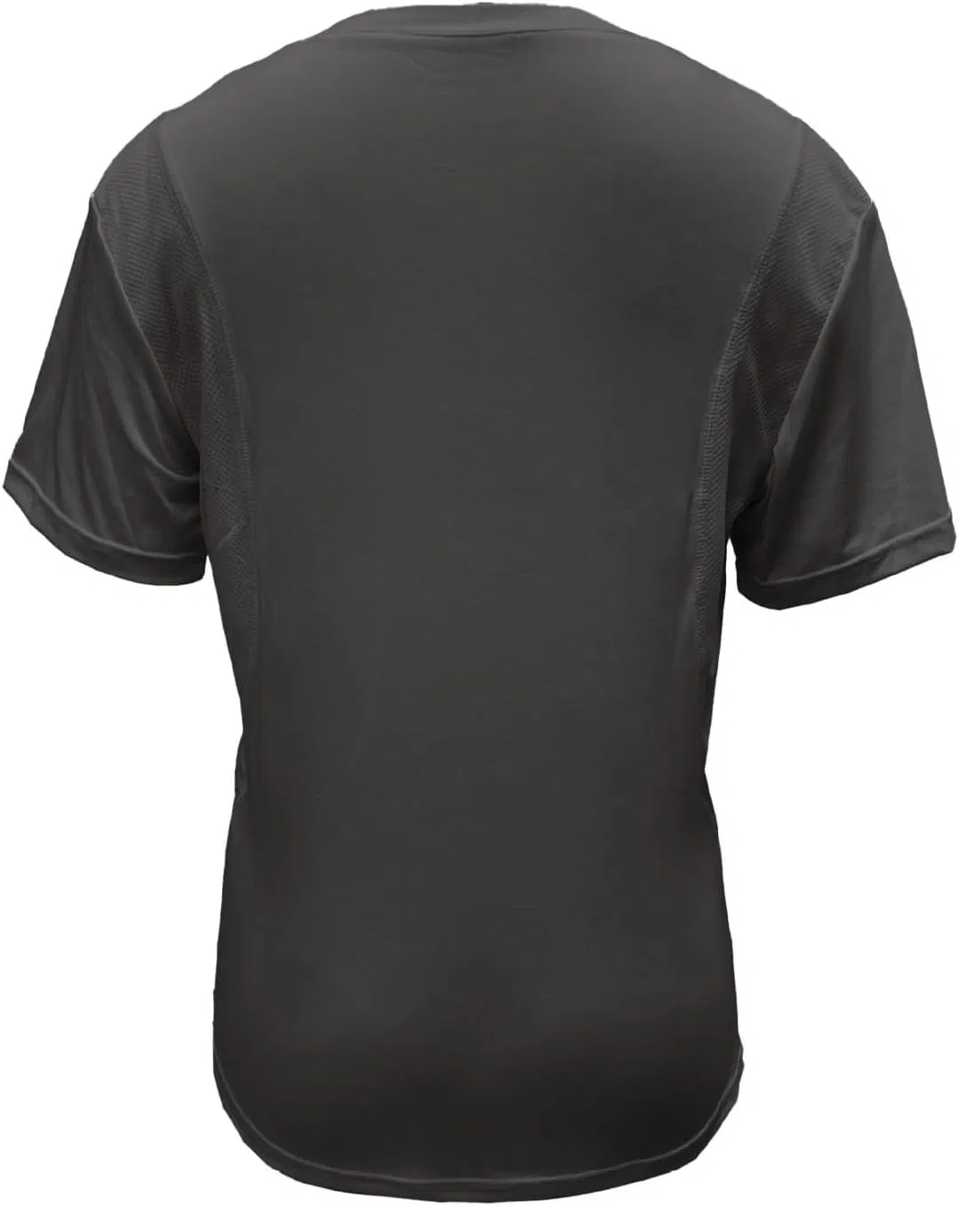 Мужская футболка с scoop neck и карманом, Dark Gray — фото 4