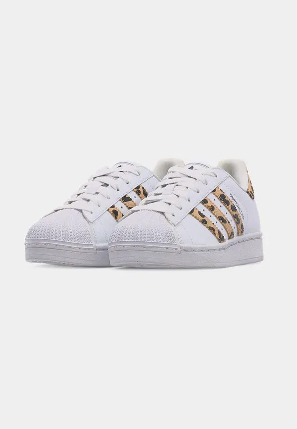 Кроссовки Superstar ii унисекс Adidas Originals, белый/черный/песочный — фото 3