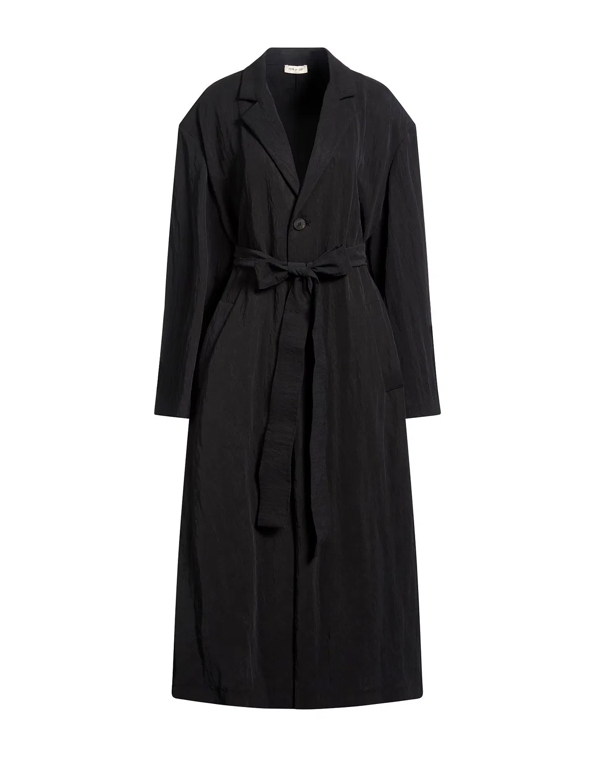 Женское пальто с поясом Fear Of God, черный