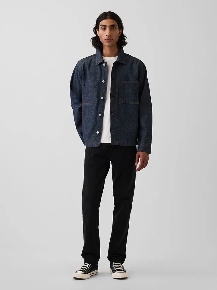 Мужские джинсы Slim fit GAP, Black — фото 3