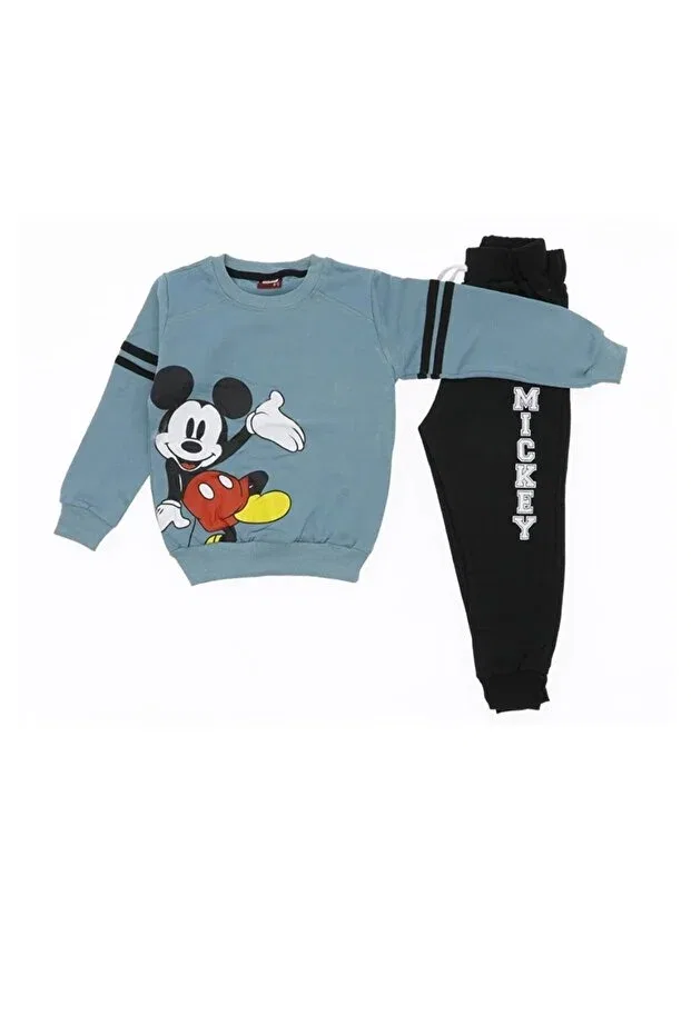 Детский спортивный костюм с принтом Mickey Shine Rabbit, Green