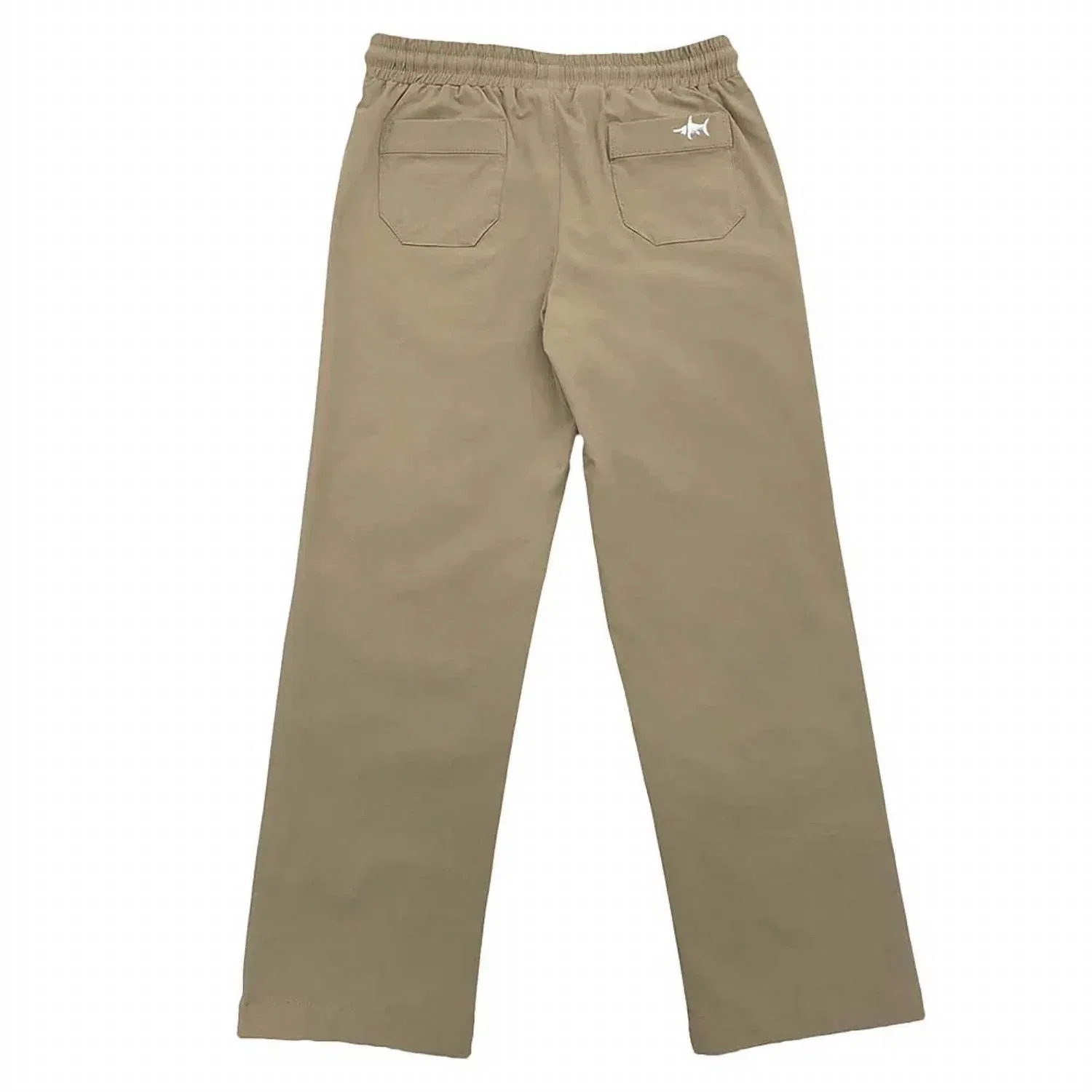 Детские спортивные брюки на шнурке с 4-way stretch Topsail Performance Saltwater Boys Co., Dark Grey