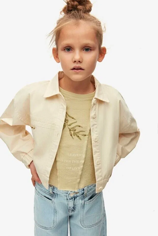 Детская куртка для девочек 4-8 лет 38512 Generic Brands — фото 3