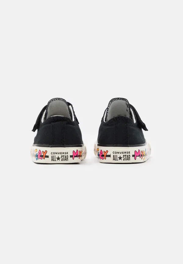 Детские кроссовки Converse, черный/розовый — фото 3