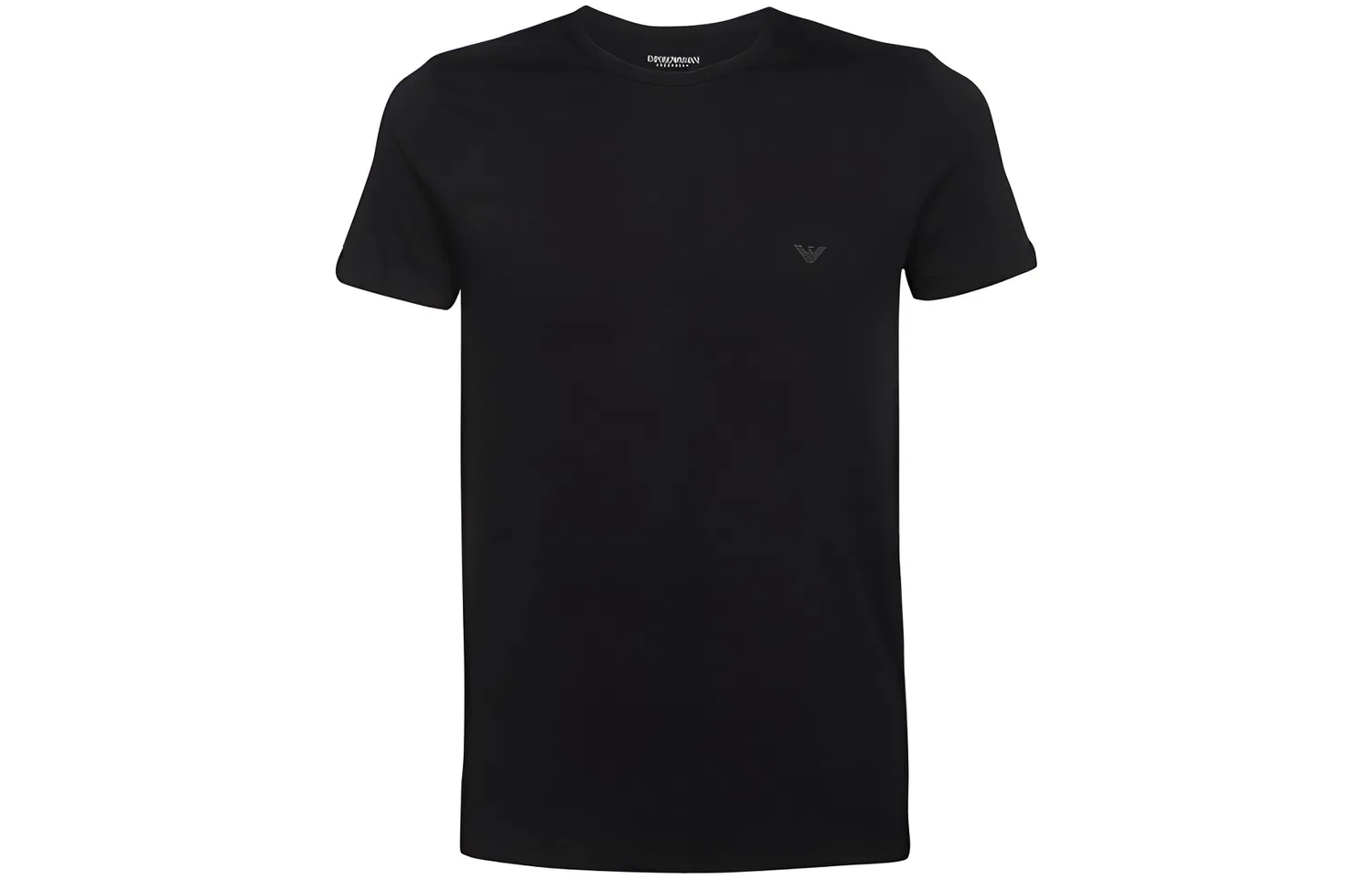 Футболка мужская 2 Pack, EMPORIO ARMANI, Black+Gray — фото 4