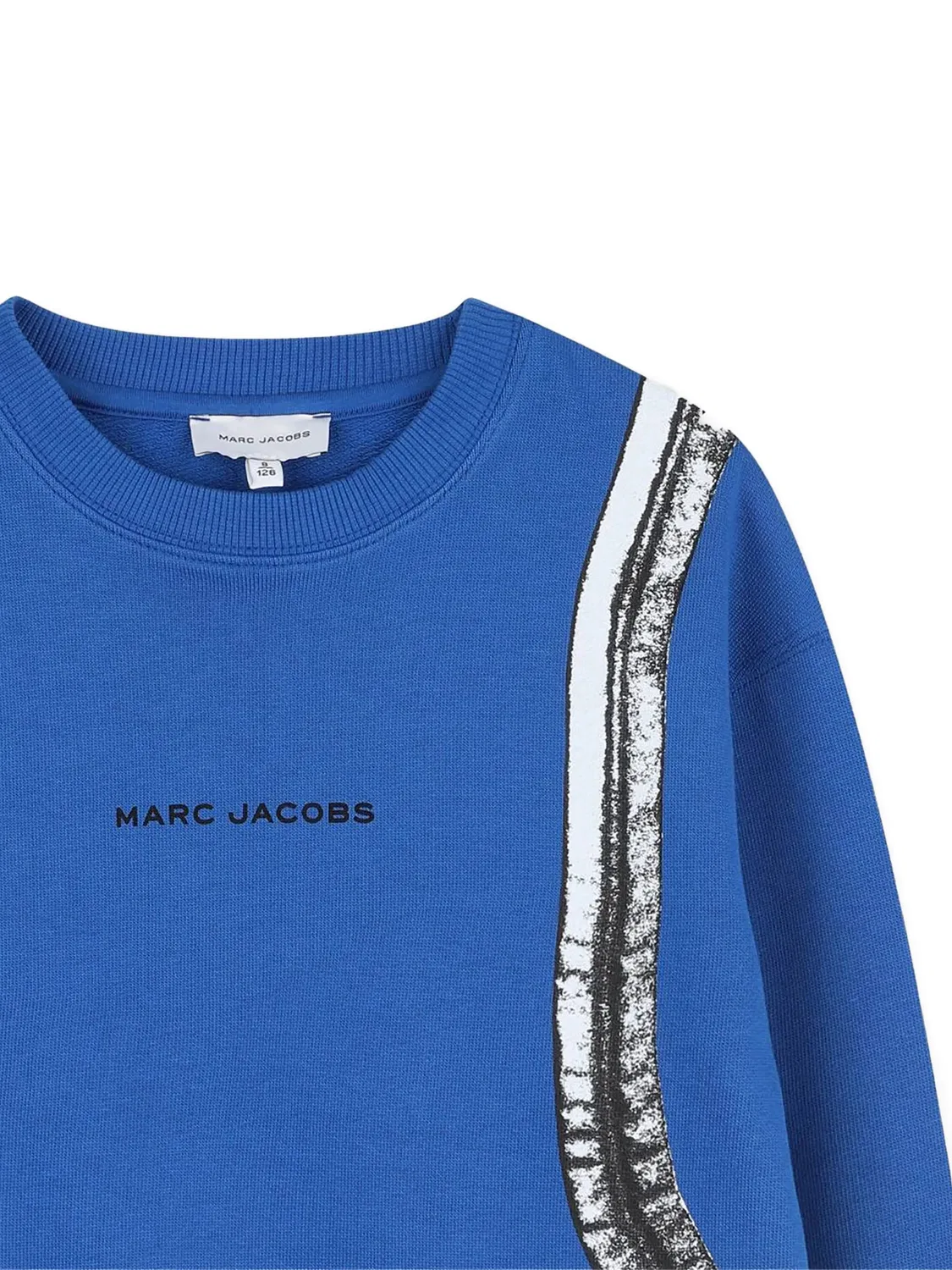 Толстовка с графическим принтом в королевском синем цвете Marc Jacobs, королевский синий — фото 2