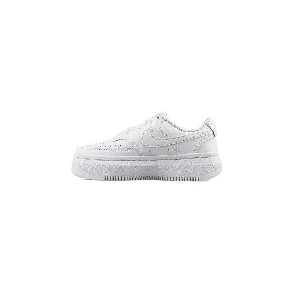 Детские кроссовки унисекс с логотипом Nike W Court Vision Alta Ltr, Белый — фото 2