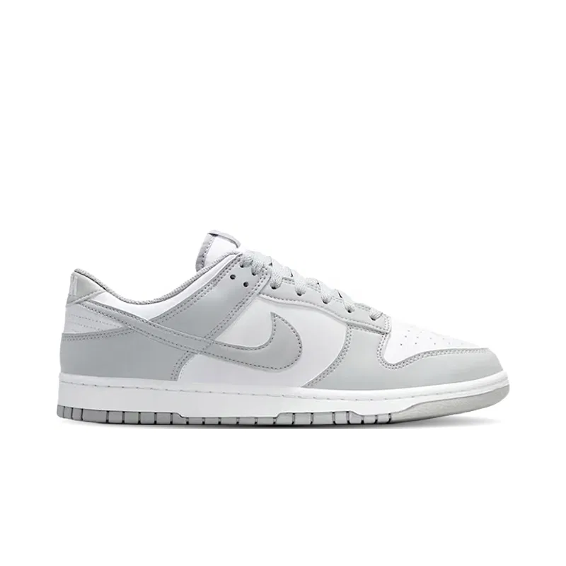 Скейтборд-кроссовки Детские низкие Белые/Серые с принтом кота, Nike, Light Gray — фото 3