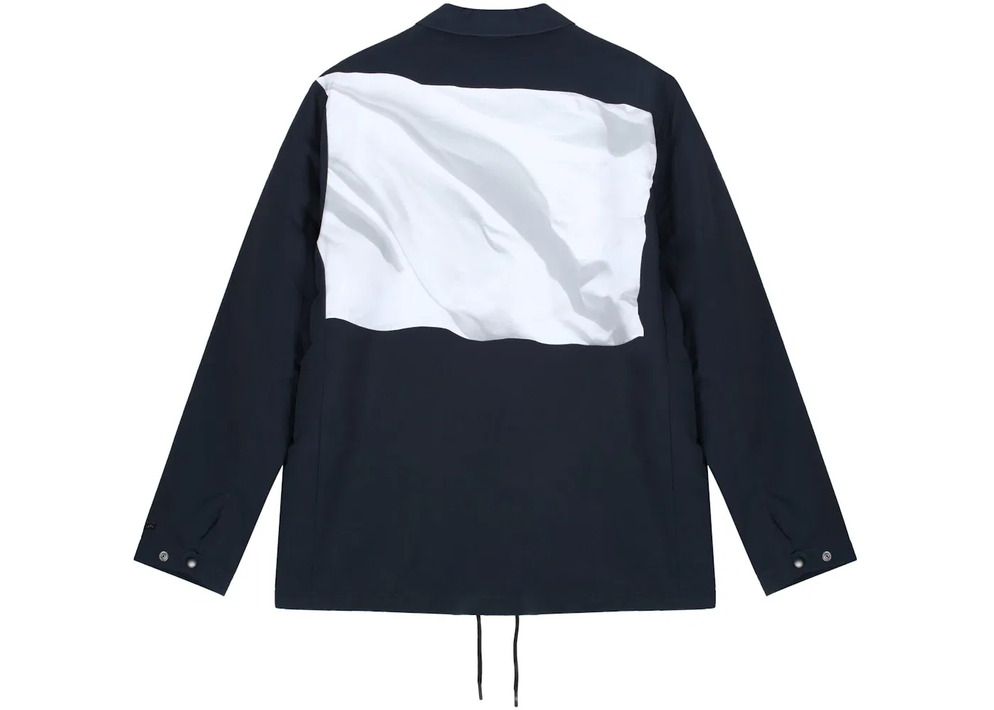 Мужская куртка-тренч с принтом Nike NSW Patta Coaches Jacket, Dark Obsidian — фото 2