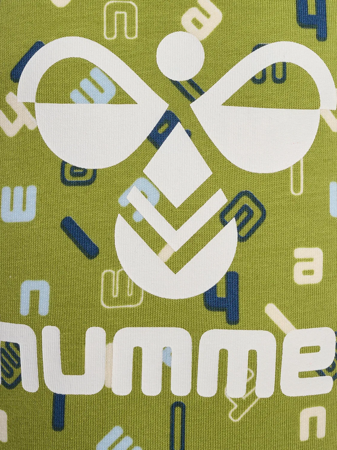 Детский боди-комбинезон с принтом Hmlgladly Hummel, Olivgrun — фото 3