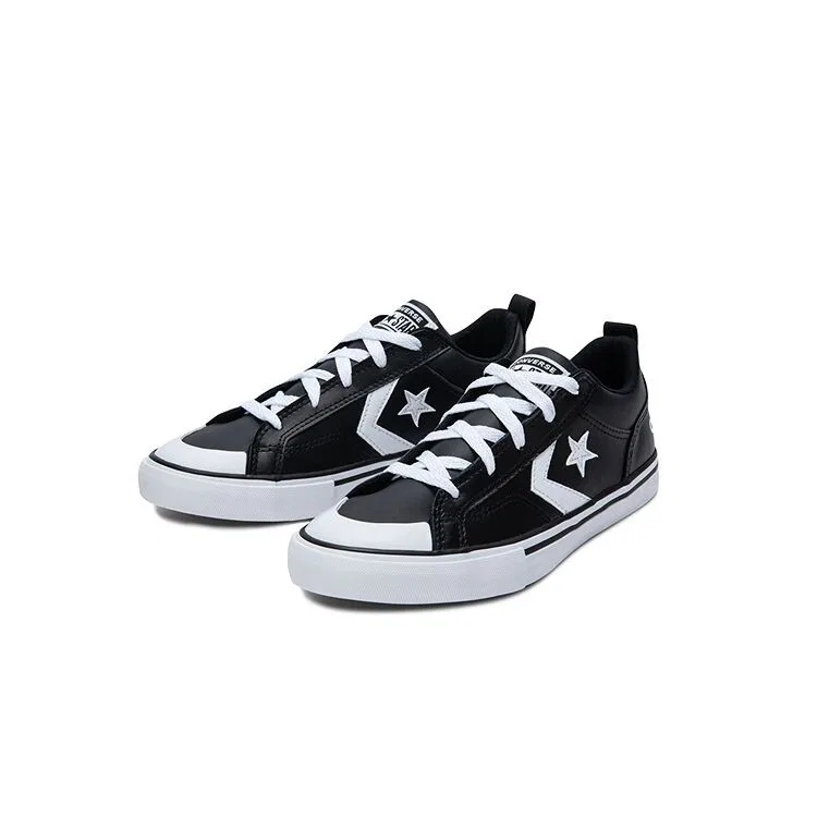 Детские кроссовки для скейтбординга GS Low-top Black/White Converse, черный — фото 4
