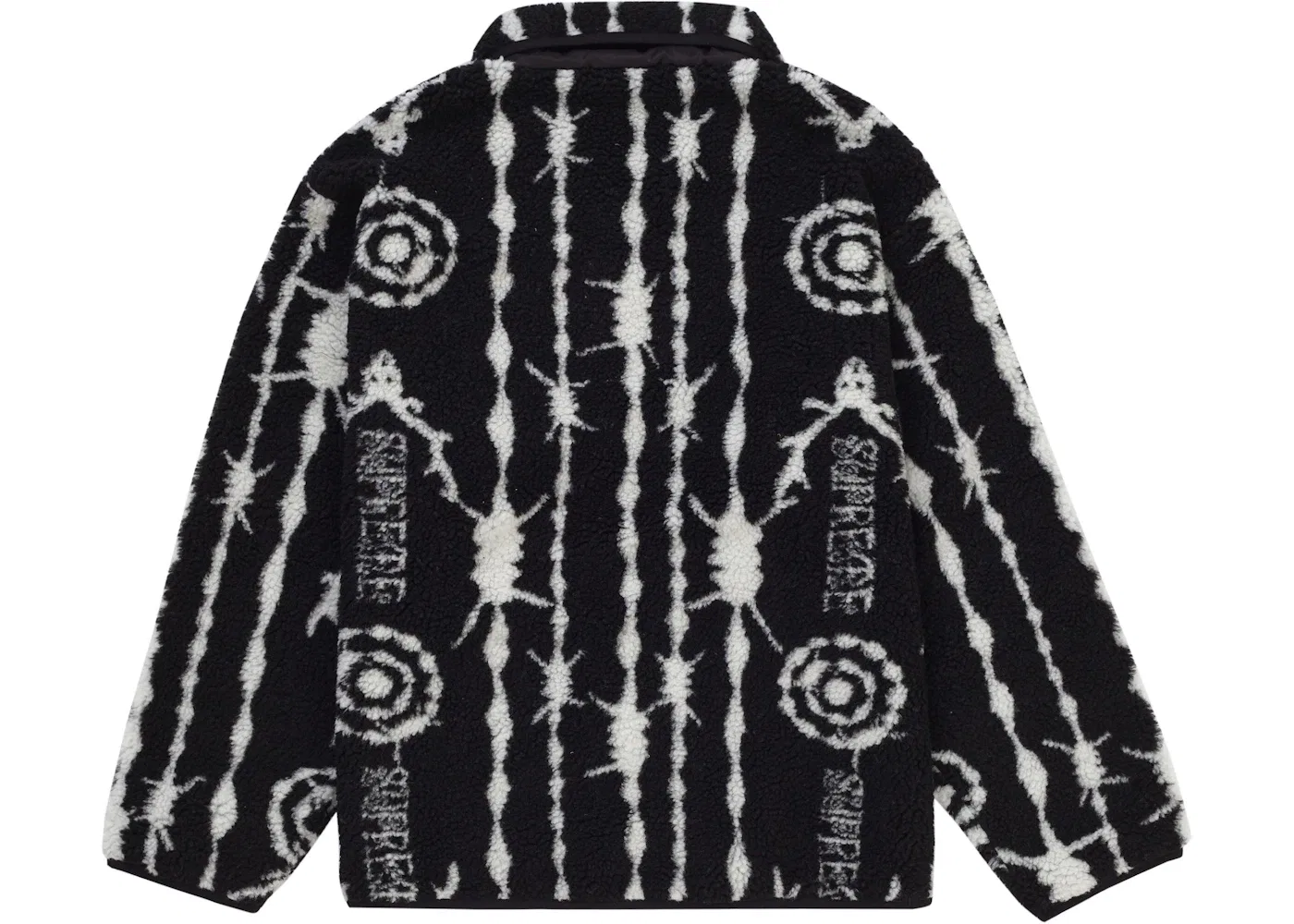 Мужская куртка из флиса SOUTH2 WEST8 Fleece Jacket Supreme, Black — фото 2