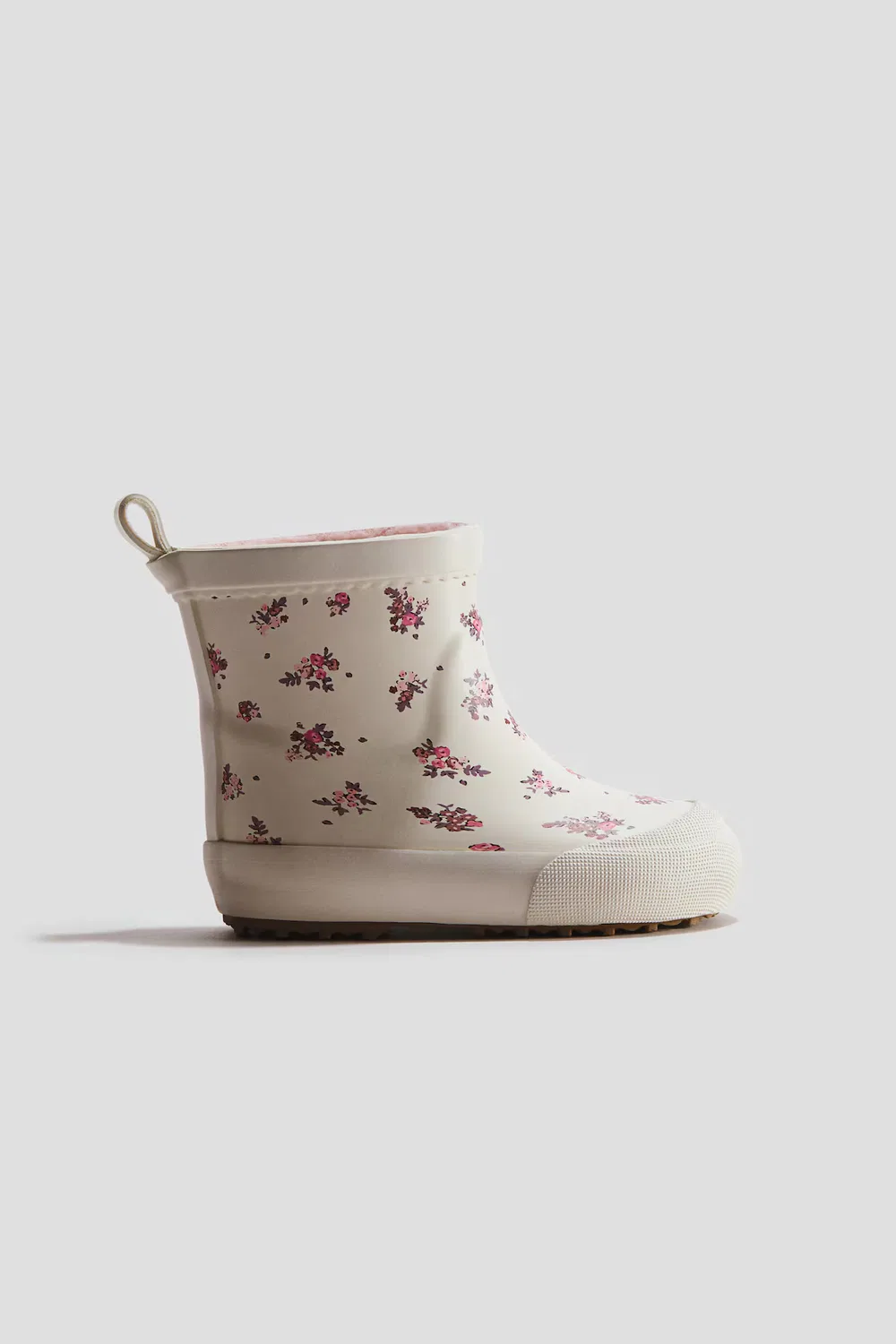 Резиновые сапоги H&M, Cremefarben/Geblümt