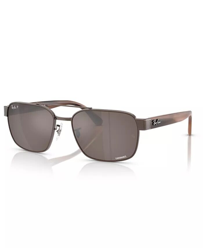 

Мужские и женские поляризованные солнцезащитные очки, RB3751CH Ray-Ban, золото