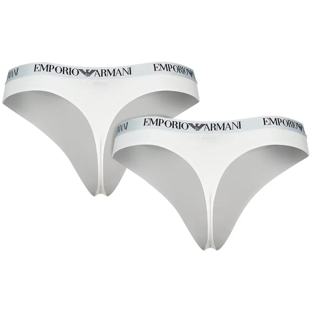 Трусы Emporio Armani 2 штуки, белый — фото 2