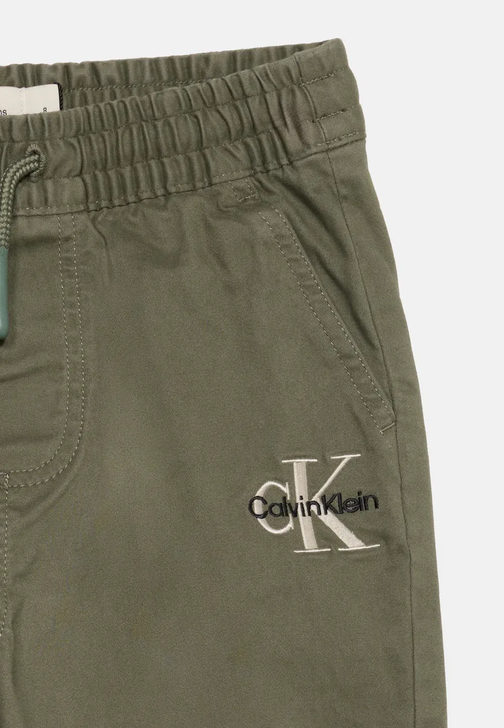 Необходимые вещи - спортивные штаны Calvin Klein Jeans, Dusty Olive — фото 4