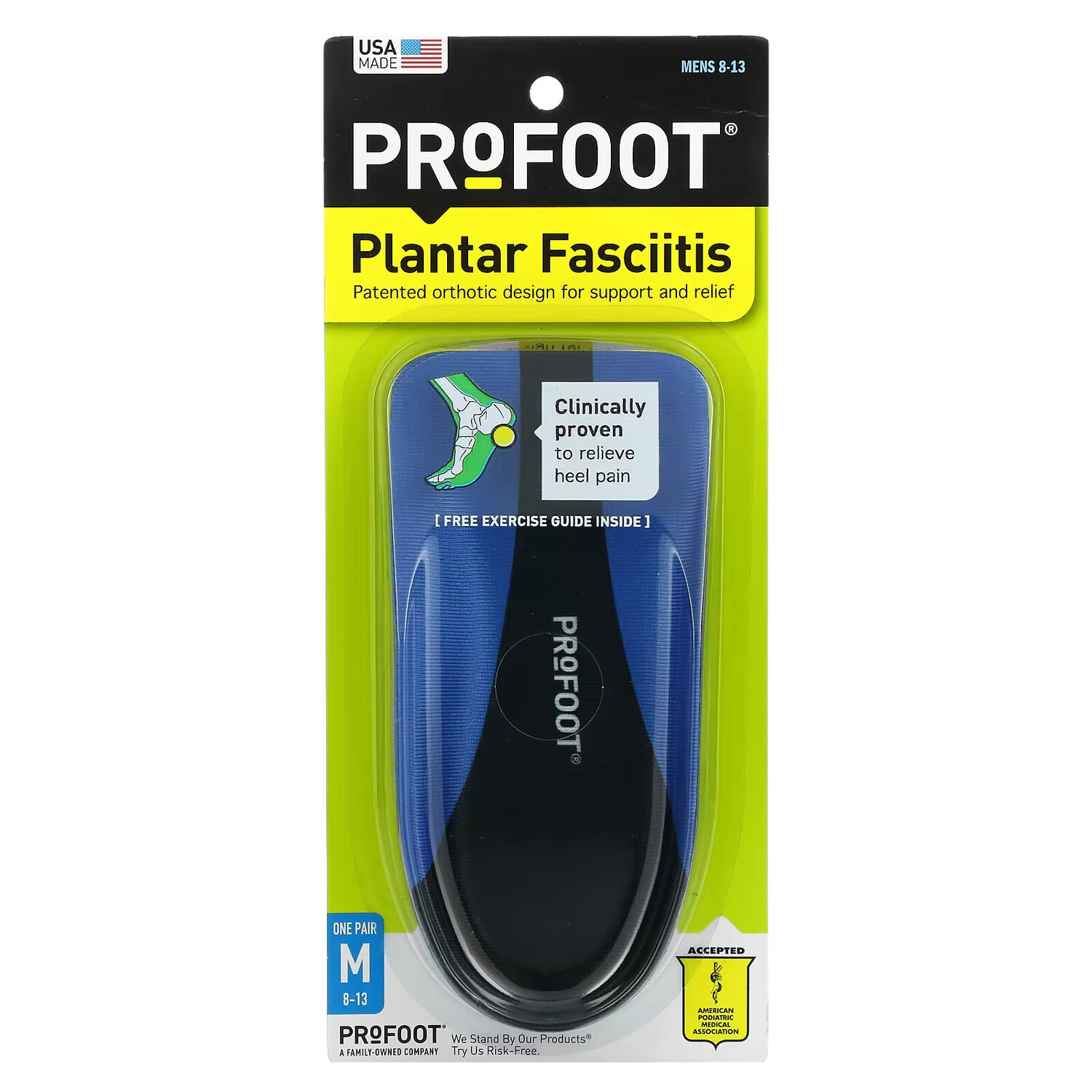 

Profoot, Подошвенный фасциит, мужские 8–13 лет, 1 пара