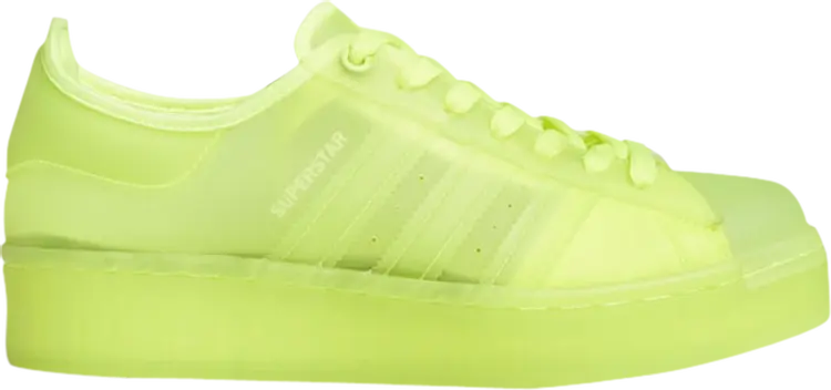 Кроссовки Adidas Wmns Superstar Jelly 'Solar Yellow', желтый
