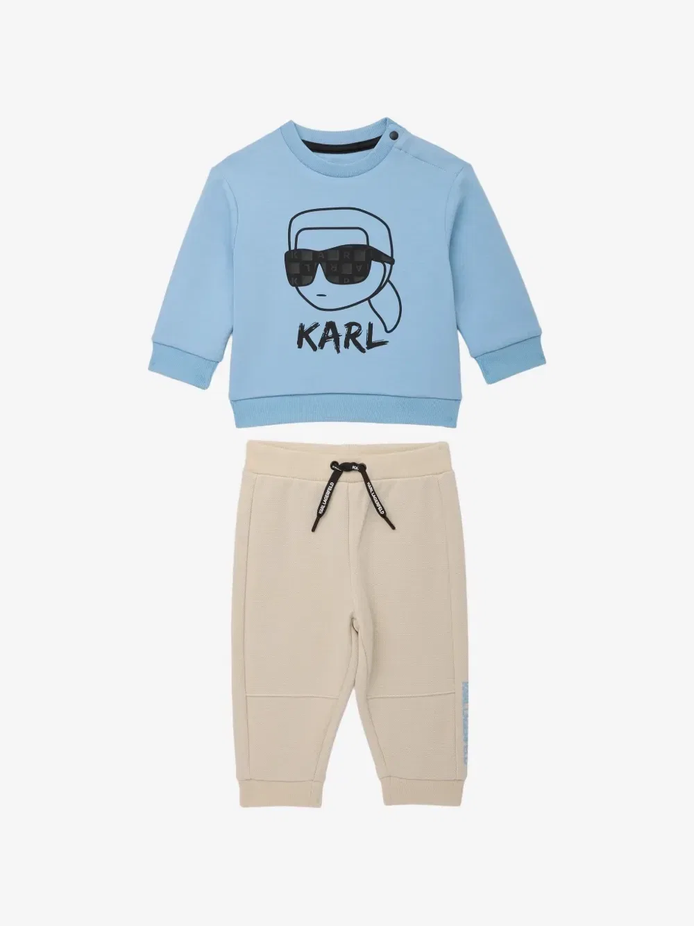 Спортивный костюм Karl Lagerfeld Kids, синий