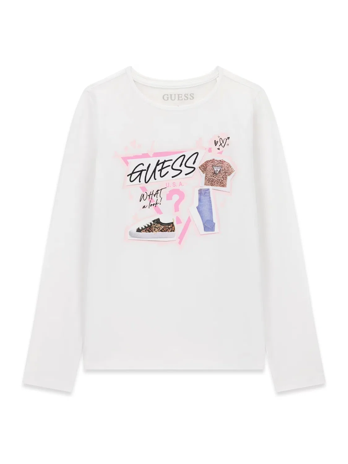 Белая рубашка Guess