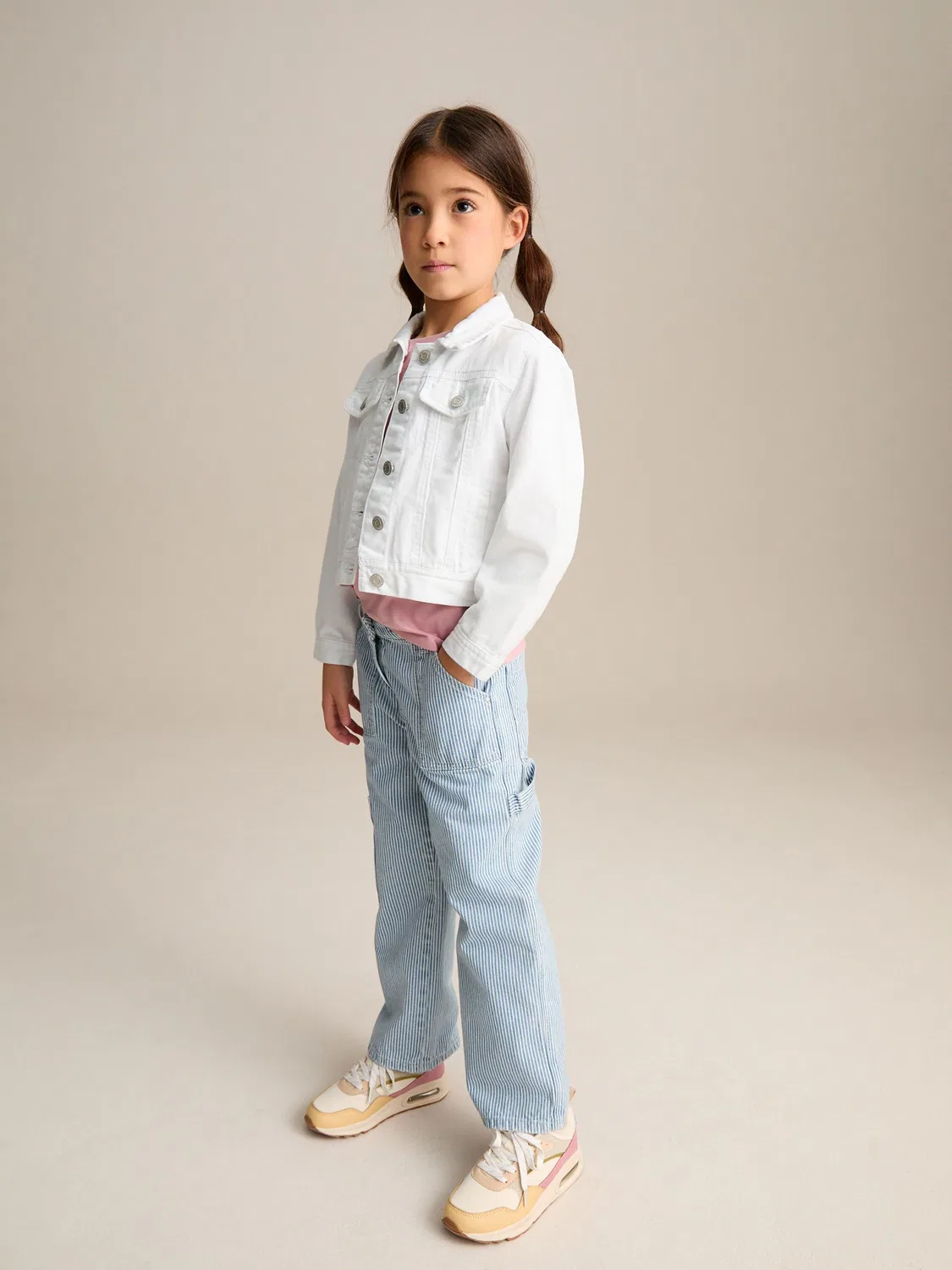 Джинсовая куртка White Western Jacket Next, белый — фото 3