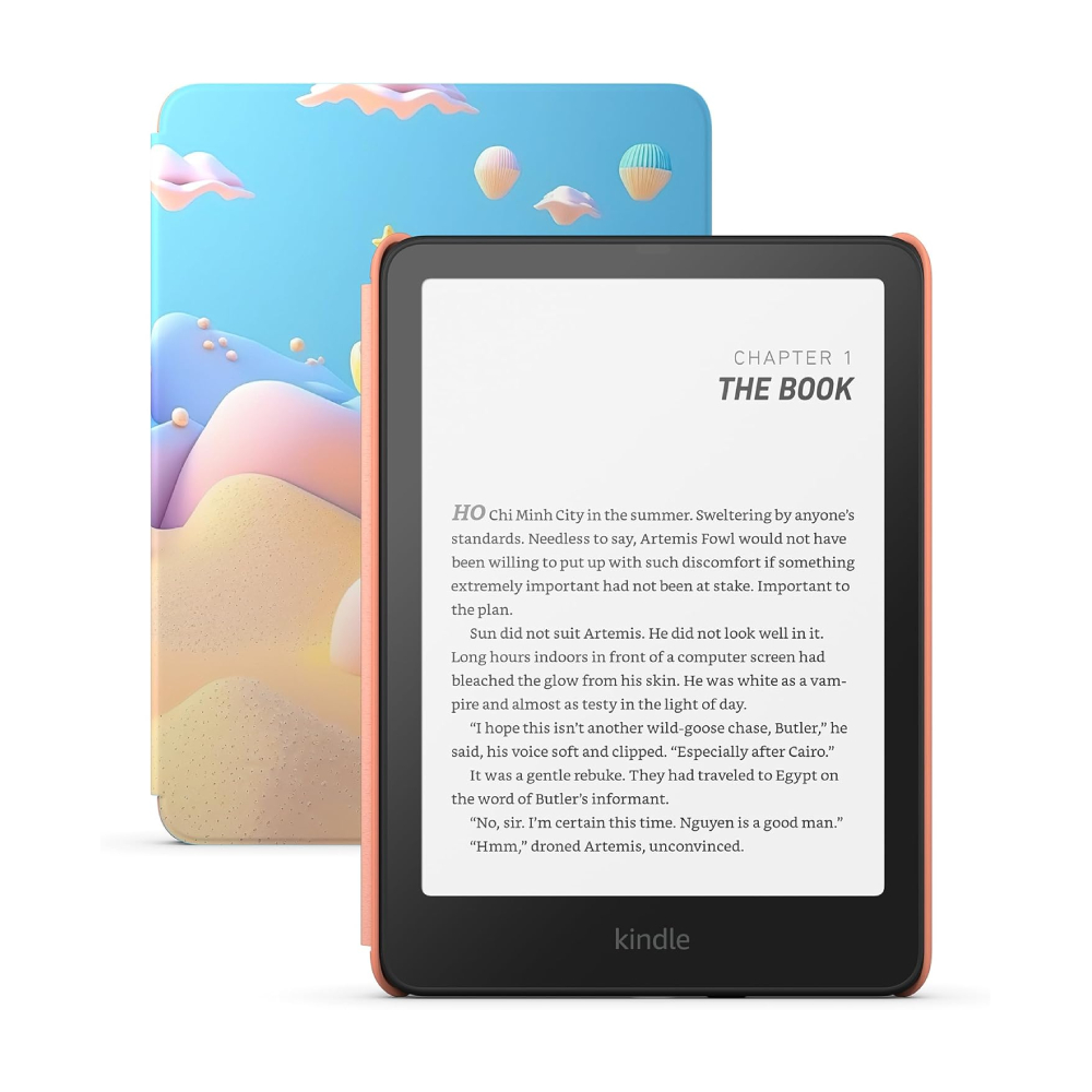 

Электронная книга Amazon Kindle Paperwhite Kids 12 (2024), 7", 16 ГБ, Wi-Fi, черный с чехлом Starfish