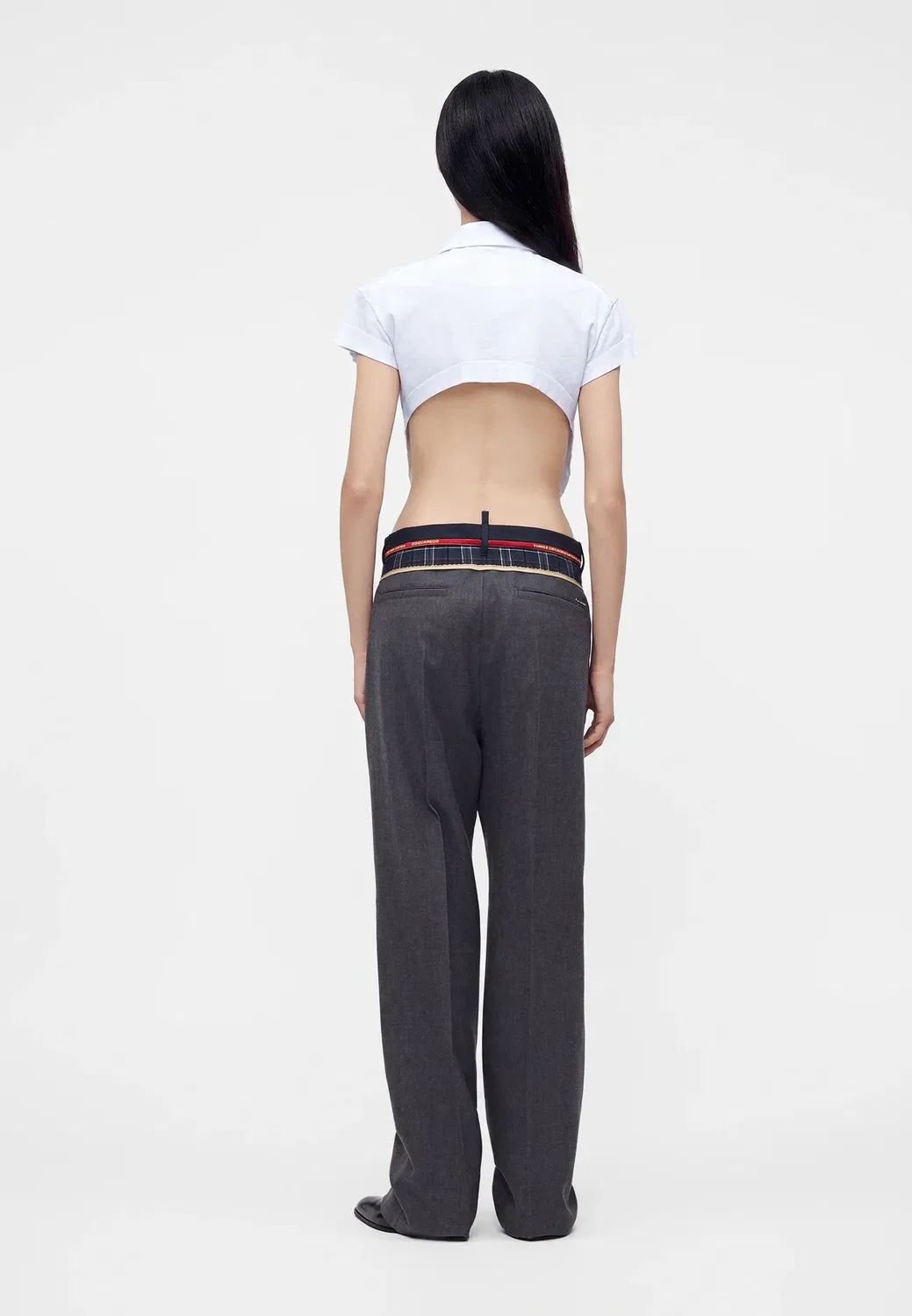 Идеально подошло - рубашка поло Dsquared2, White — фото 3