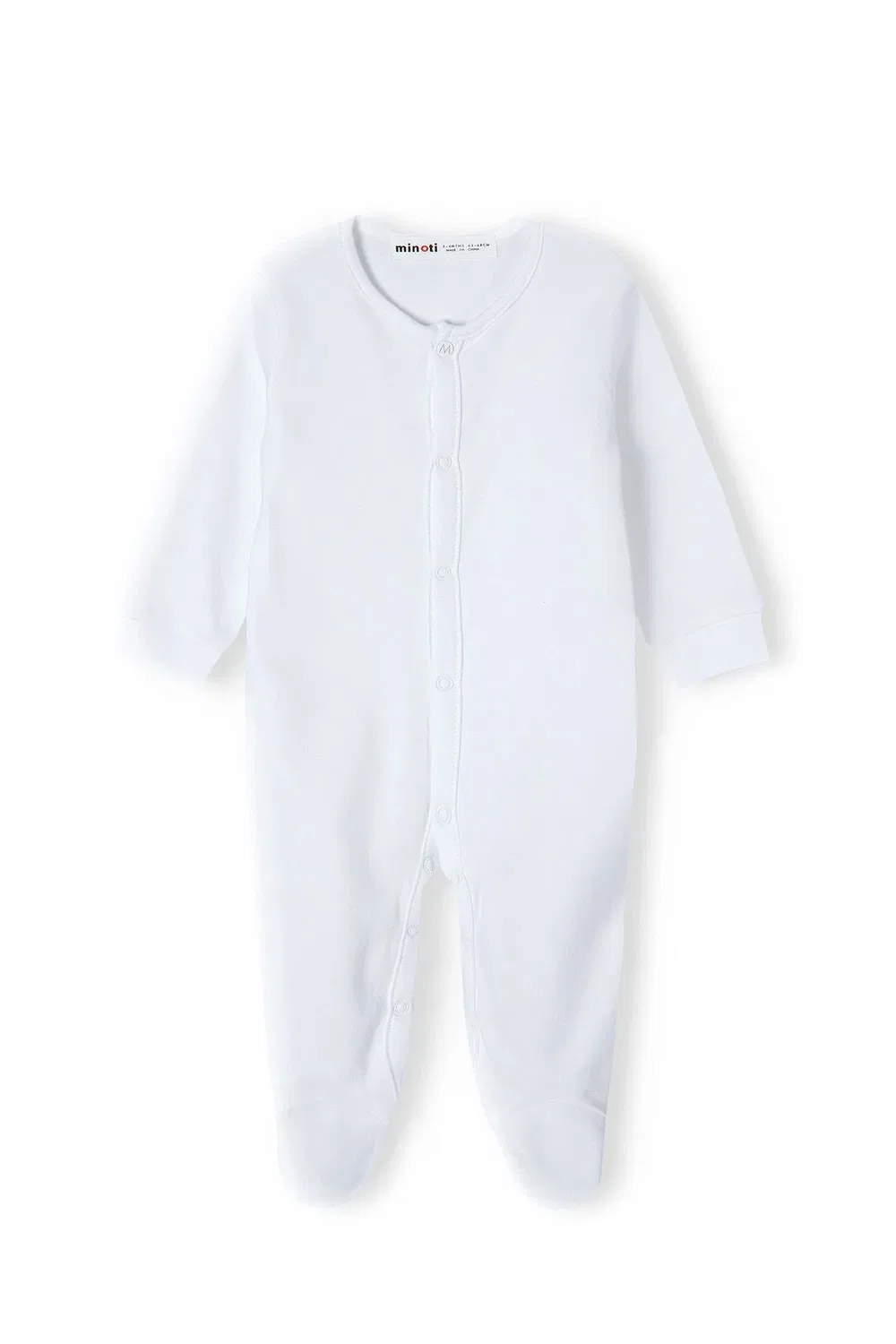 Комплект из 3 детских спальных комбинезонов 13babybasic Minoti, белый — фото 2