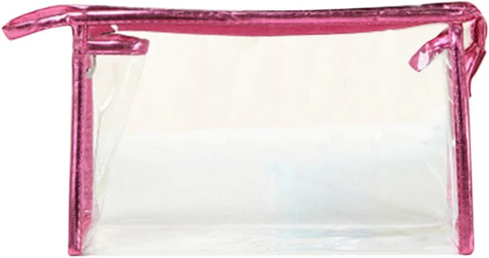 Косметичка PVC прозрачная, 23.5x15.5x7 см Generic