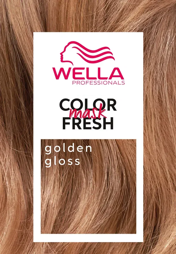 Маска для волос окрашивающая Professionals color fresh mask Wella, Golden Gloss, 500 мл, золотистый — фото 4