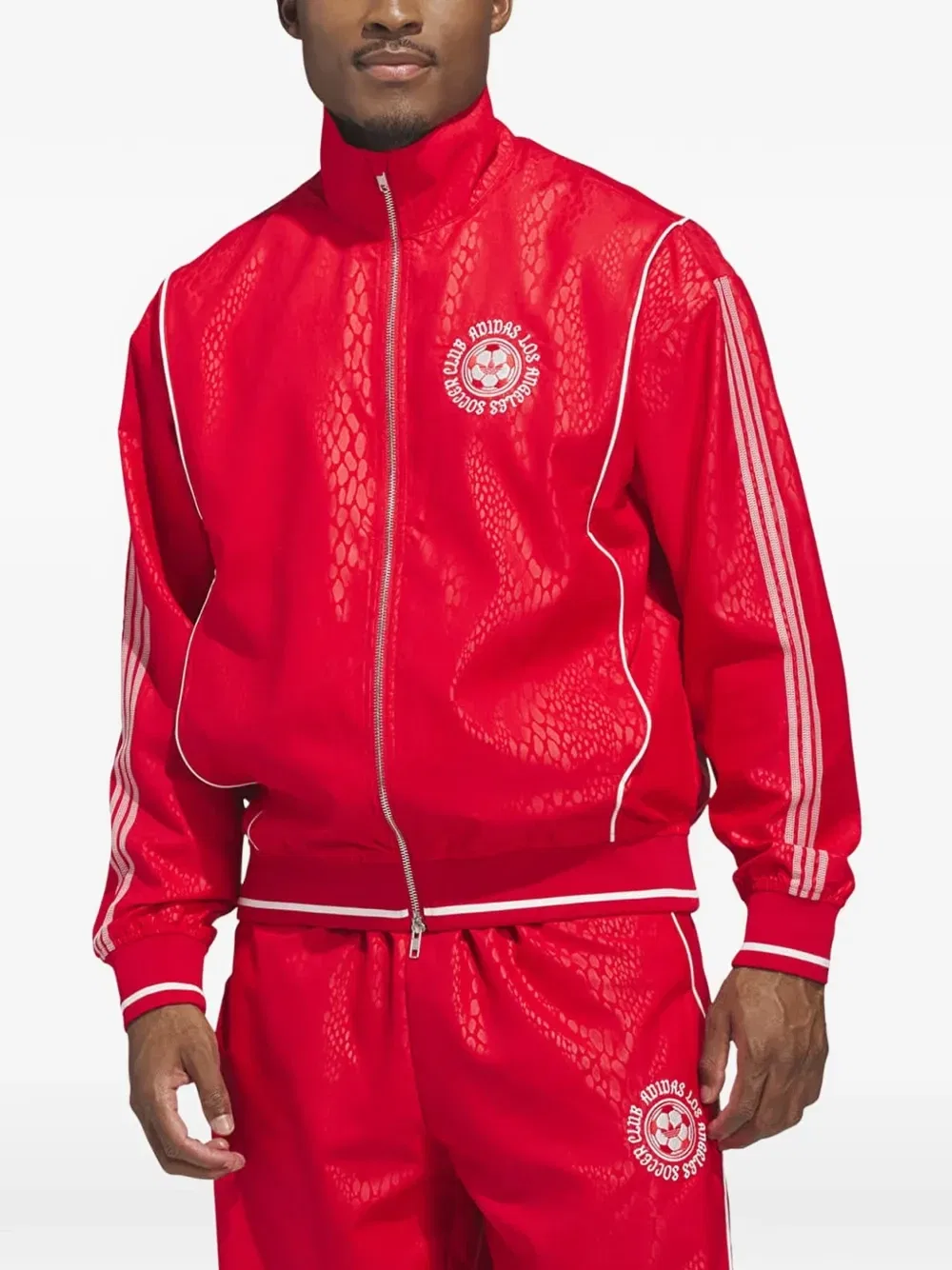 Спортивная куртка NY Adidas, красный — фото 3