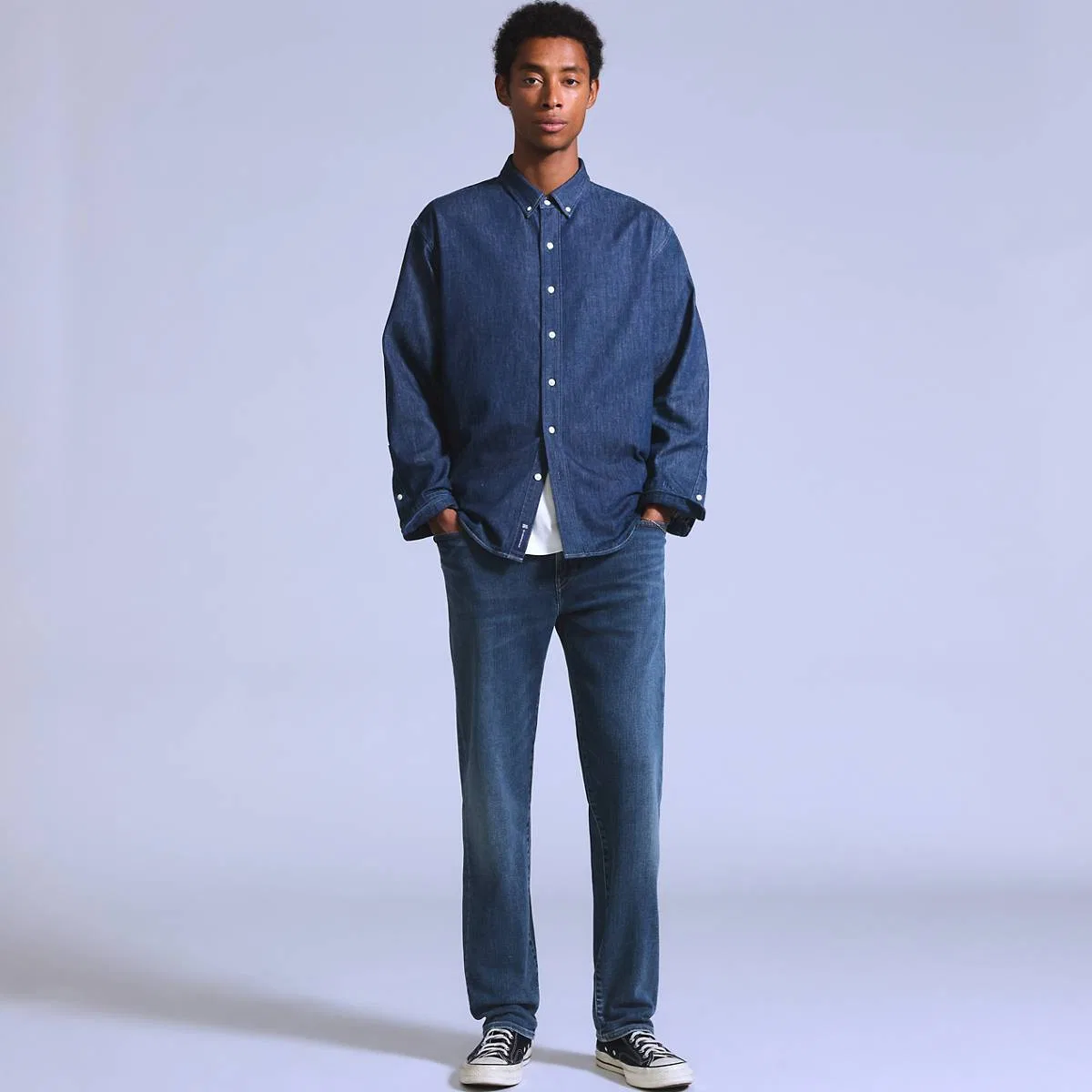 Мужские джинсы 502 зауженного кроя Levi's, Glider - Medium Wash