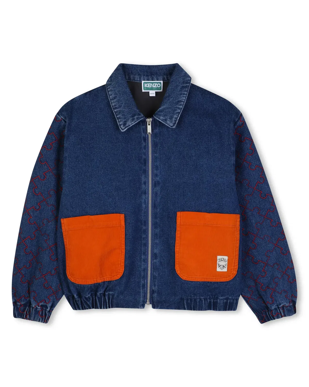 Детская куртка для мальчиков джинсовая Kenzo Kids, Azul