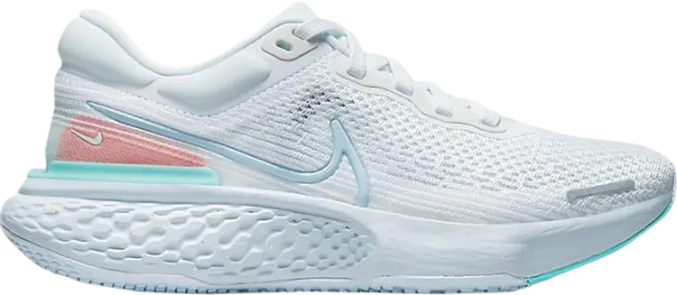 

Кроссовки Nike Wmns ZoomX Invincible Run Flyknit 'White Dynamic Turquoise', белый