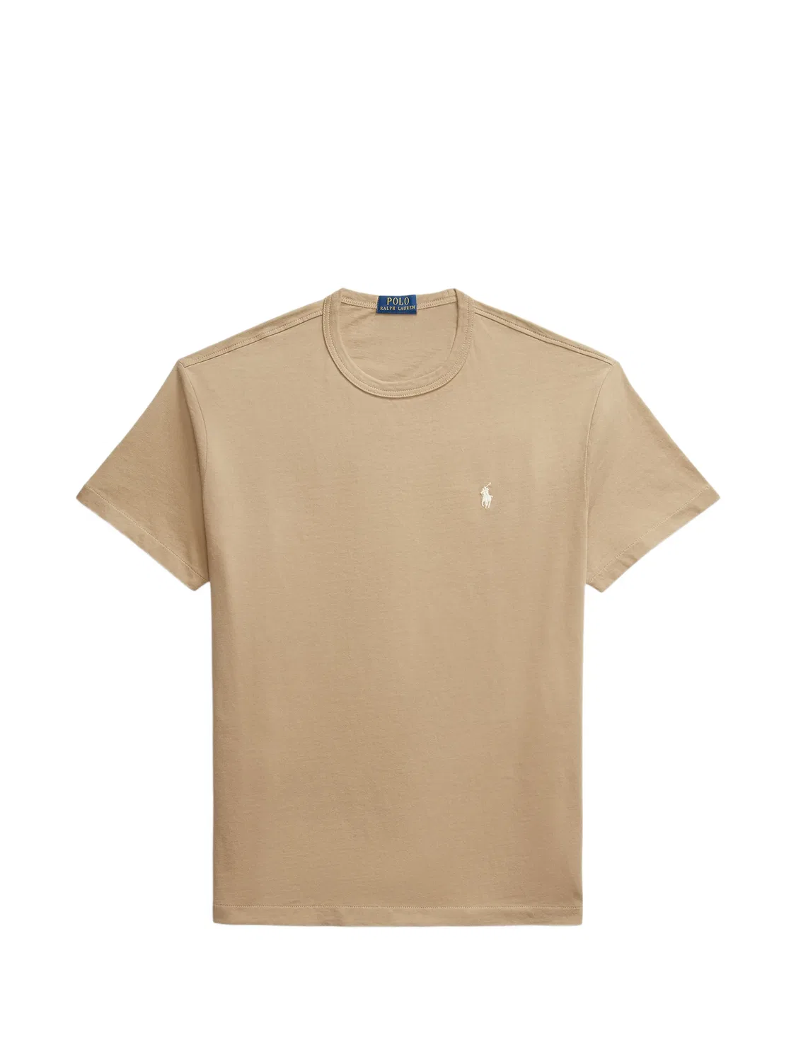 Футболка с вышивкой Polo Pony Polo Ralph Lauren, нейтральные цвета