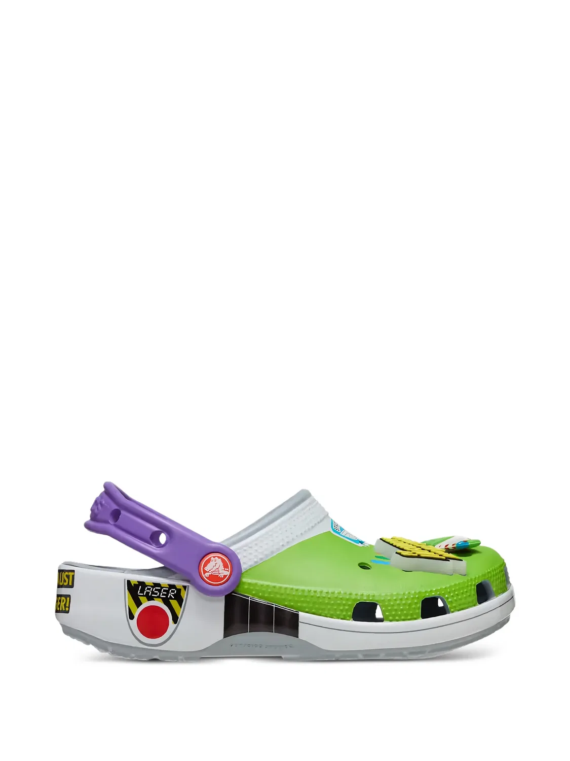 Клоги Toy Story Buzz Classic Crocs Kids, зеленый — фото 2