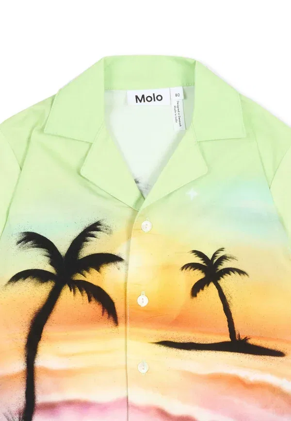Рубашка с фотопринтом Camicie Molo multi-coloured, мультиколор — фото 3