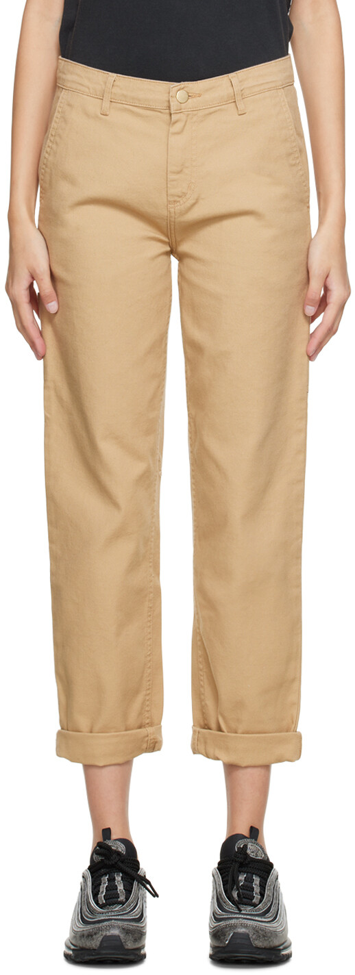

Джинсы цвета хаки пирс Carhartt Work In Progress
