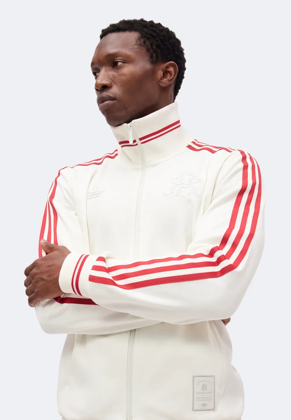 Футбольная форма команды River Plate, посвященная 125-летию стадиона Adidas Originals, Off White — фото 4