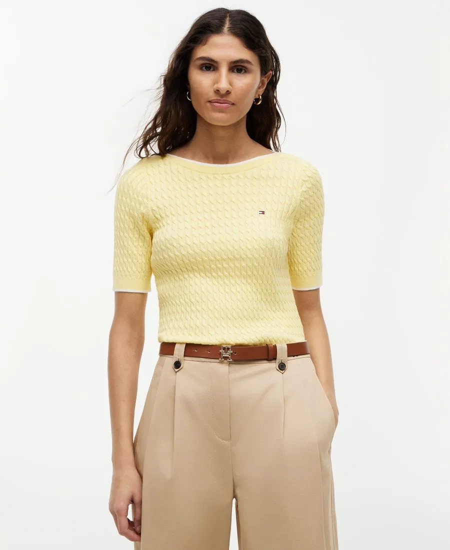 Свитер с лодочкой и коротким рукавом Citronella Tommy Hilfiger