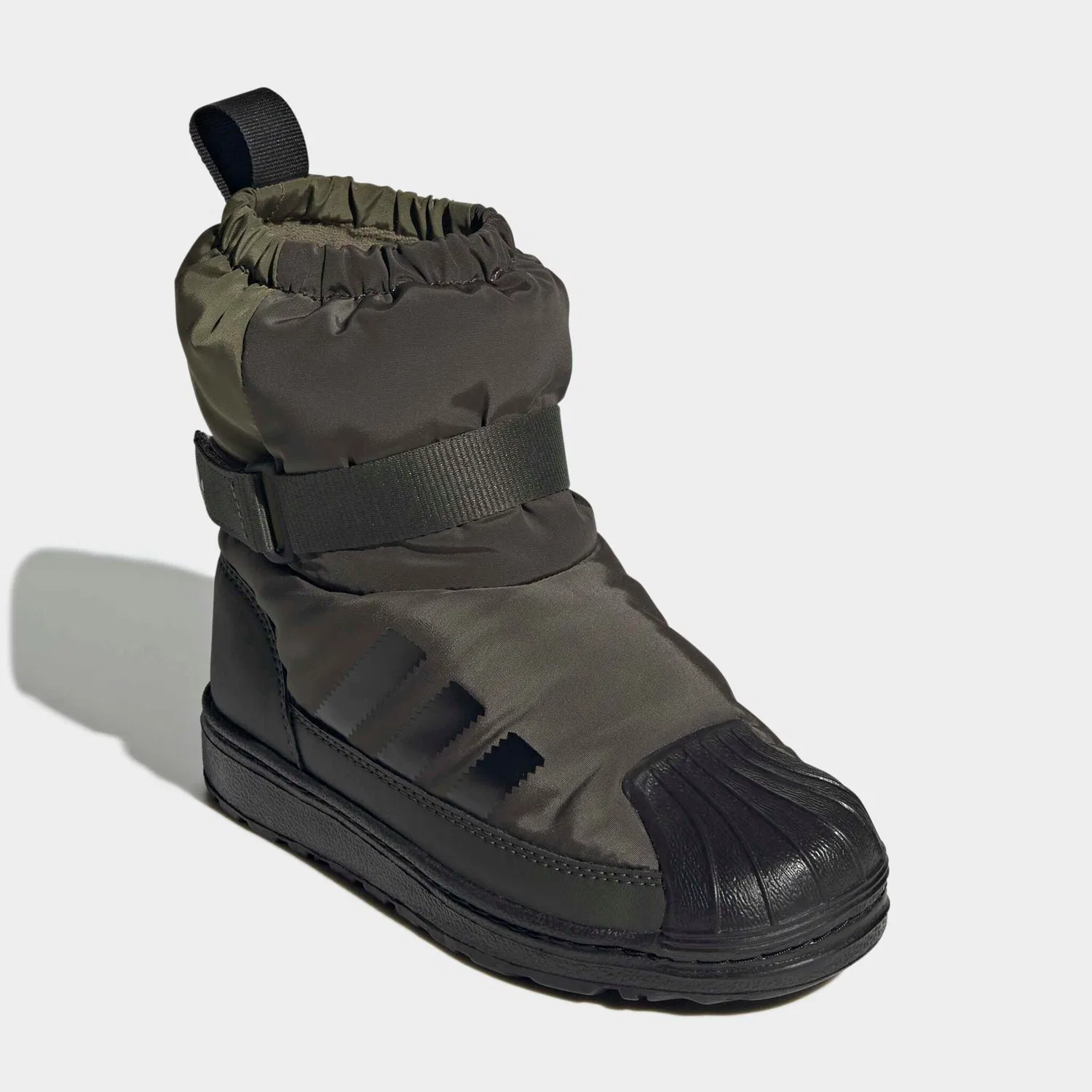 Детские зимние ботинки Superstar 360 Adidas Originals, Shadow Olive/Core Black/Focus Olive