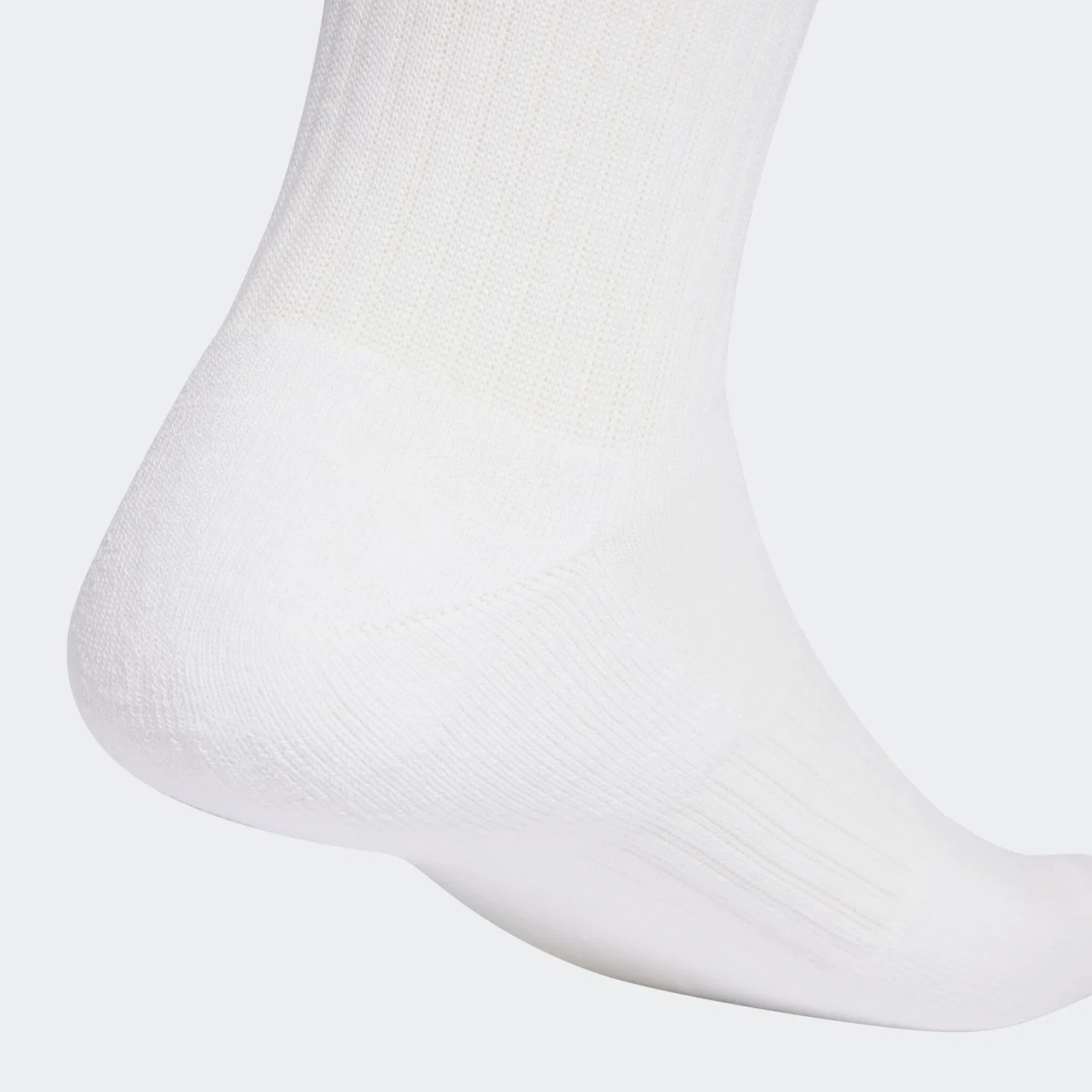 Женские носки для фитнеса с мягкой подкладкой Adidas Performance, Team Dark Green/White/Better Scarlet — фото 4